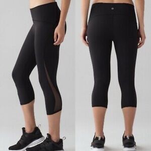 Lululemon Train Times Crop 17” CC.